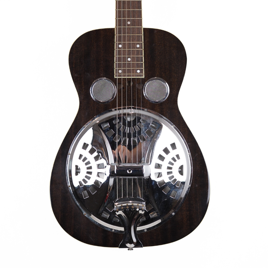 Regal RD-52 Black Lightning Reissue Resonator Guitar