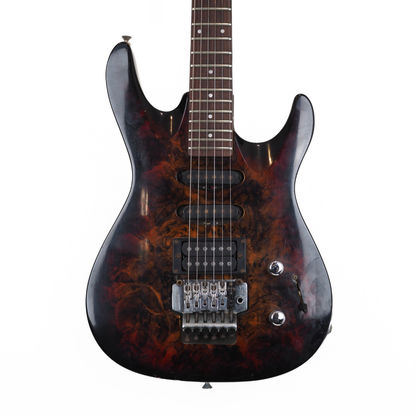 Washburn KC-40V KC Series Electric Guitar in Transparent Brown Burst