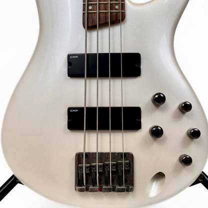 2012 SDGR by IBANEZ Soundgear SR300 Bass Guitar in Pearl White Finish