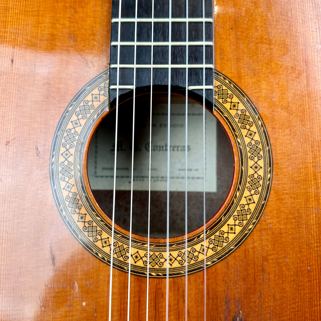 1981 Guitarra De Studio MB Contreras Madrid 13 Full-Sized Classical Guitar (Made in Spain)
