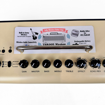 Yamaha THR30II Wireless Guitar Combo Amplifier + Line 6 G10TII Relay Wireless Bug