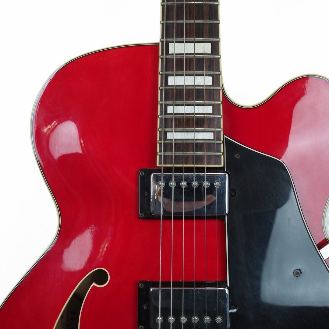 2005 Ibanez Artcore Hollowbody Electric Guitar with Vibrola in Transparent Red