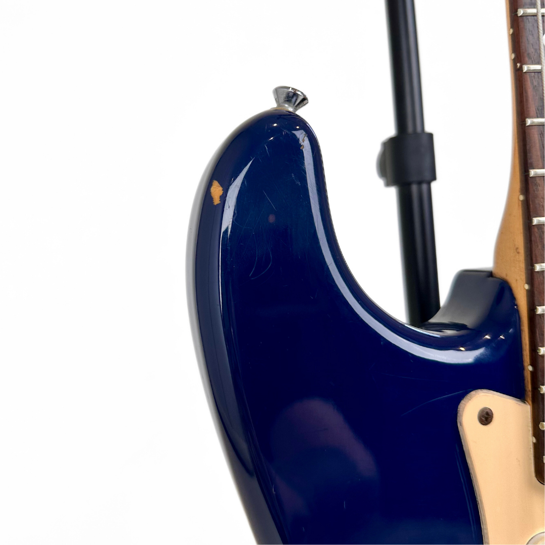 2005 Squier Bullet Stratocaster Electric Guitar in Blue