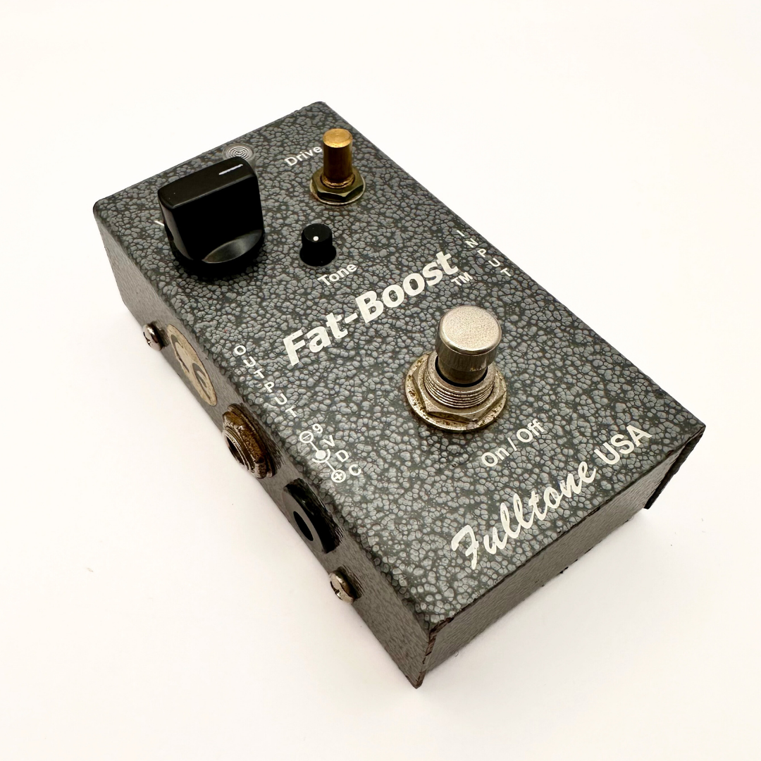 fat boost pedal Fulltone Fat-Boost (Original Version) Clean Boost Effects Pedal – Southside Guitars