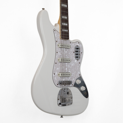 2013 Squier 'Vintage Modified' Bass VI Electric Guitar in Olympic White
