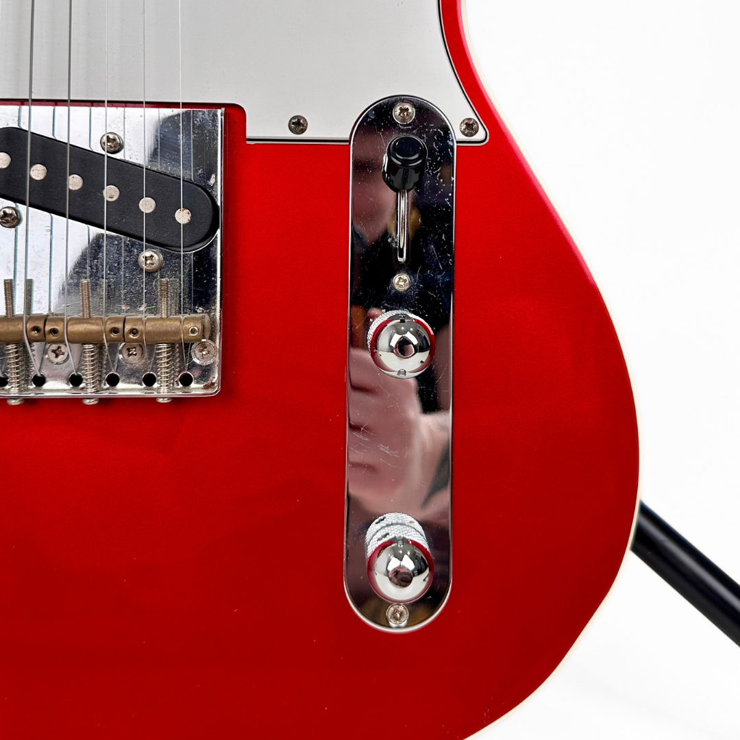 CoolZ ZTL-2R Telecaster Electric Guitar in Gloss Red