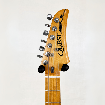 1980s Quest Atak 2 Electric Guitar in Vintage White