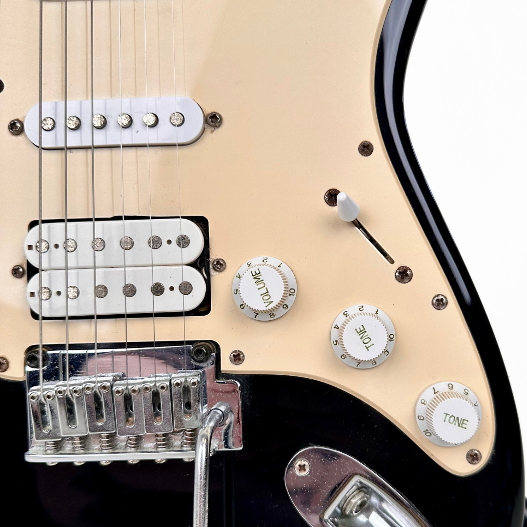 2006 Cort G Series Stratocaster-Style Electric Guitar in Gloss Black