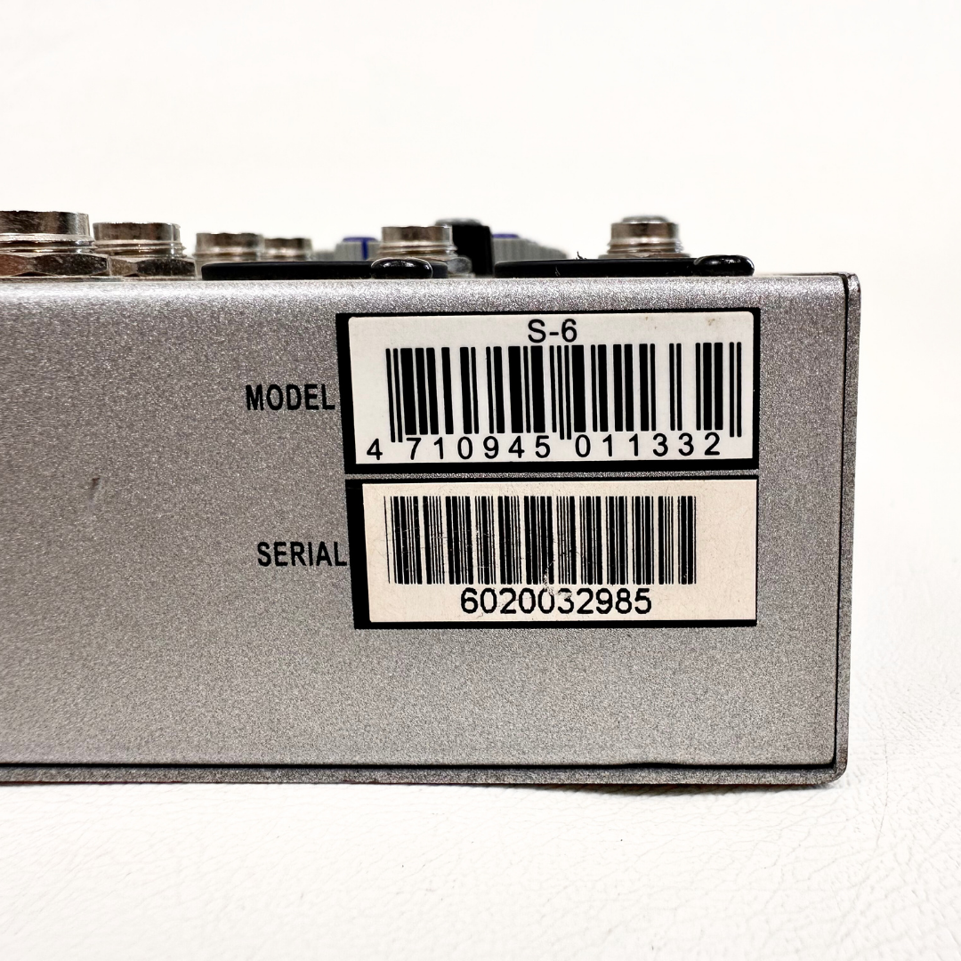 Alto Professional S-6 6-Channel Compact Analog Mixing Console