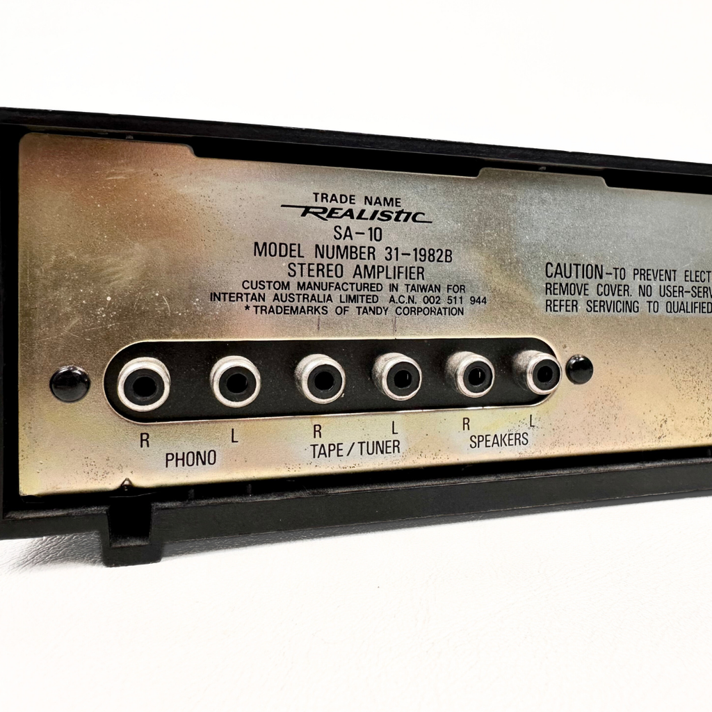 Realistic SA-10 Stereo Integrated Amplifier
