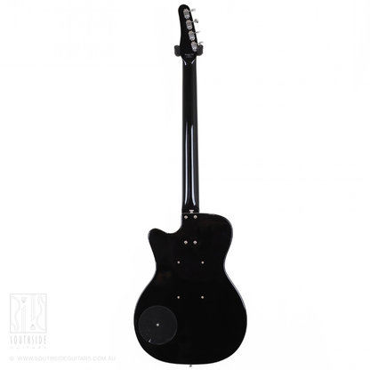 Danelectro '56 Single Cut Short Scale Electric Bass Guitar in Black Gloss