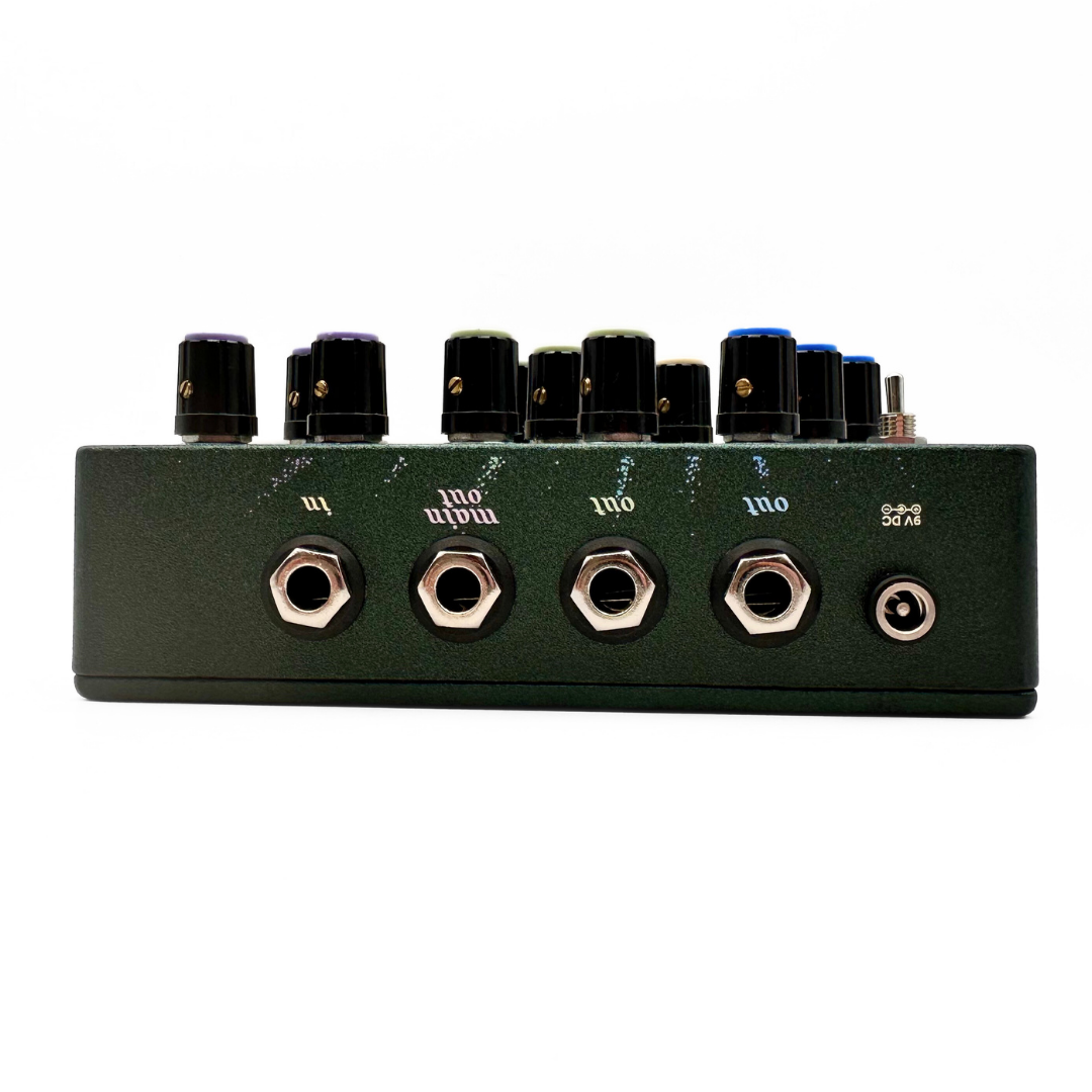 Old Blood Noise Endeavors Beam Splitter Triple-Tracker Distortion/Overdrive Effects Pedal