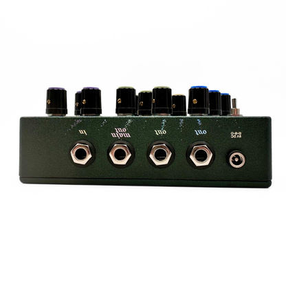 Old Blood Noise Endeavors Beam Splitter Triple-Tracker Distortion/Overdrive Effects Pedal