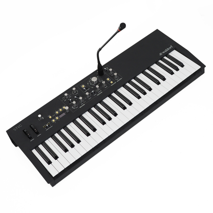 Waldorf STVC String Machine & Vocoder 49-Key Synthesizer with Gooseneck Microphone