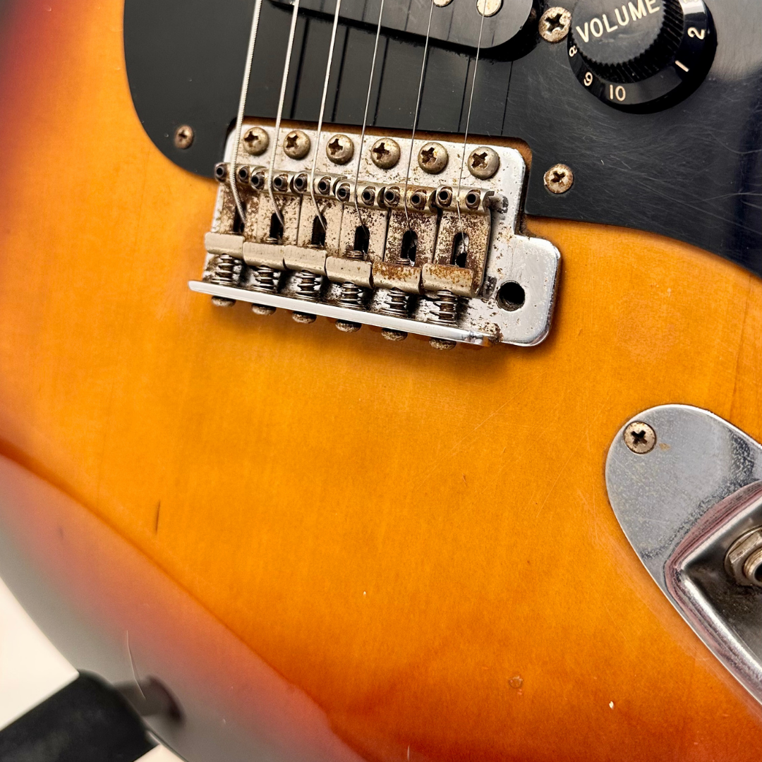 Squier Silver Series Stratocaster Electric Guitar in Sunburst