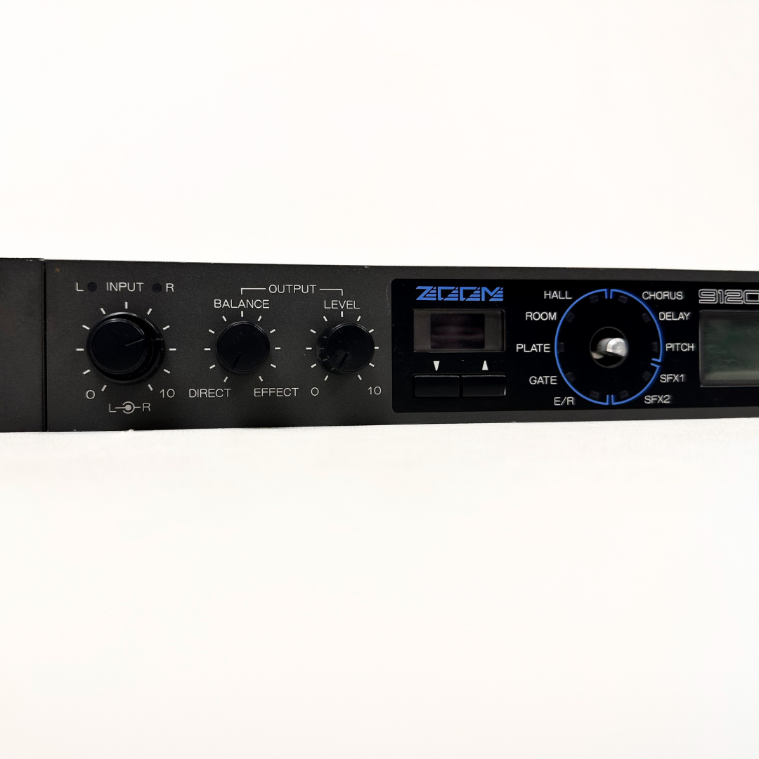ZOOM 9120 Advanced Sound Environment Processor Rack Mounted Digital Effects & Reverb Unit