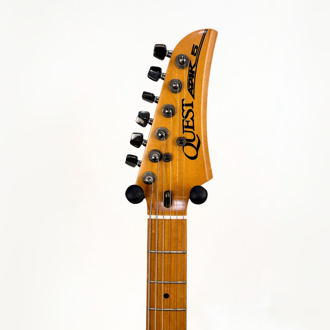1984 Quest Atak 5 Electric Guitar in Black – Southside Guitars