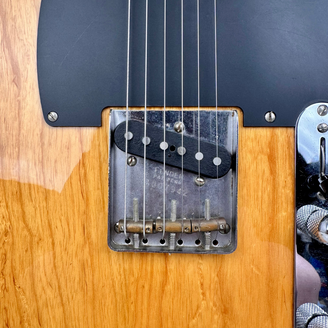 90s Fender Japan TL52-TX '52 Telecaster Electric Guitar with Texas Special Pickups in Butterscotch Blonde Finish