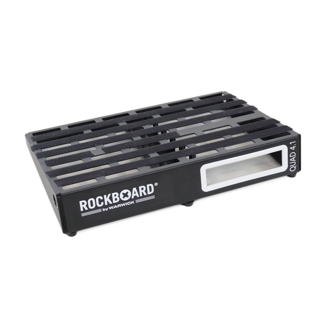 Rockboard by Warwick QUAD 4.1 Pedalboard with SWAMP ISO-10 Isolated Power Supply Station