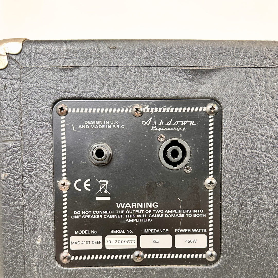 Ashdown MAG 410T Deep 4×10 Bass Cabinet with Tweeter