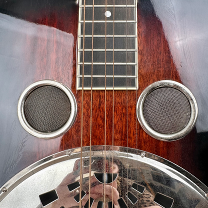 Recording King RR-36S-VS Maxwell Square Neck Resonator Lap Steel Guitar in Vintage Sunburst