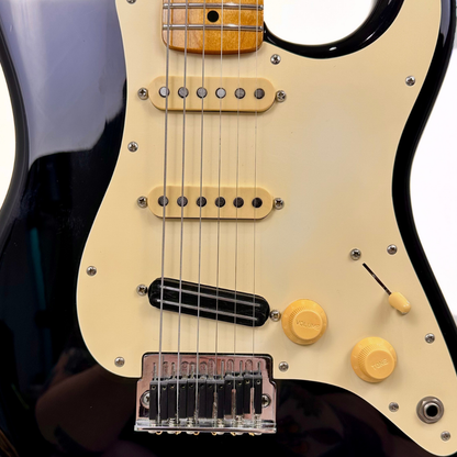 1983 Dan Smith Era Fender Stratocaster Electric Guitar in Gloss Black (Upgraded & Modified)
