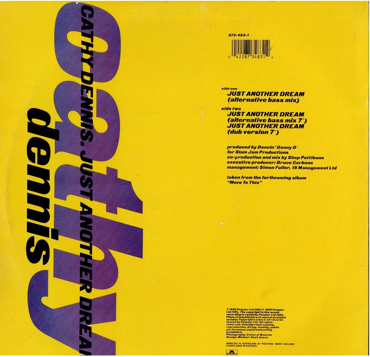 Cathy Dennis – Just Another Dream (Vinyl, 12", Limited Edition, Numbered)