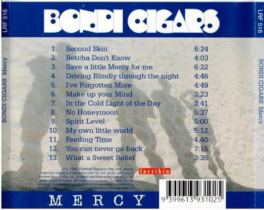 Bondi Cigars – Mercy (CD, Album)