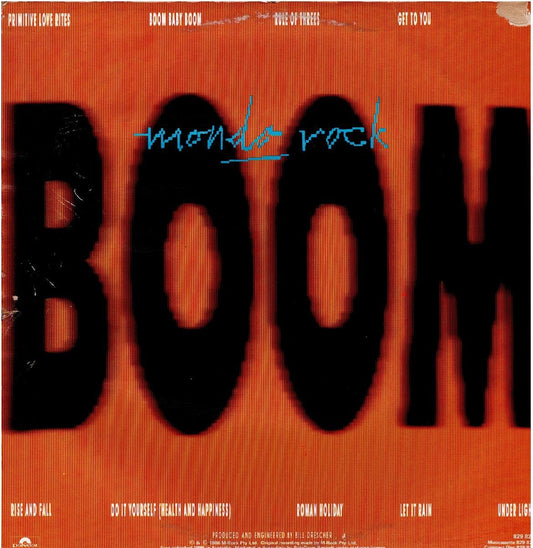 Mondo Rock – Boom Baby Boom (Vinyl, LP, Album)