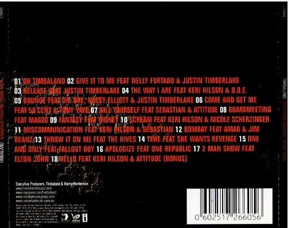 Timbaland – Shock Value (CD, Album) - Ripped Cover