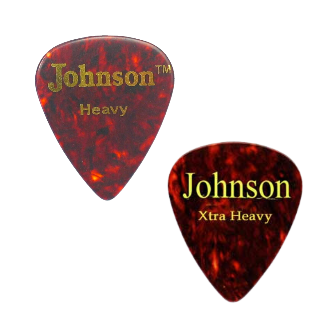 Johnson Tortoise Shell Pick (Single) (Assorted Sizes)