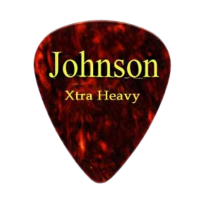 Johnson Tortoise Shell Pick (Single) (Assorted Sizes)