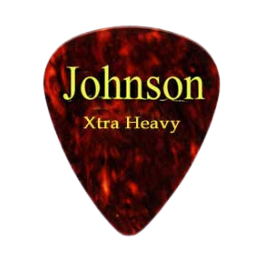 Johnson Tortoise Shell Pick 71533 Extra Heavy (Single)