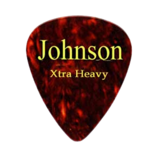 Johnson Tortoise Shell Pick 71533 Extra Heavy (Single)