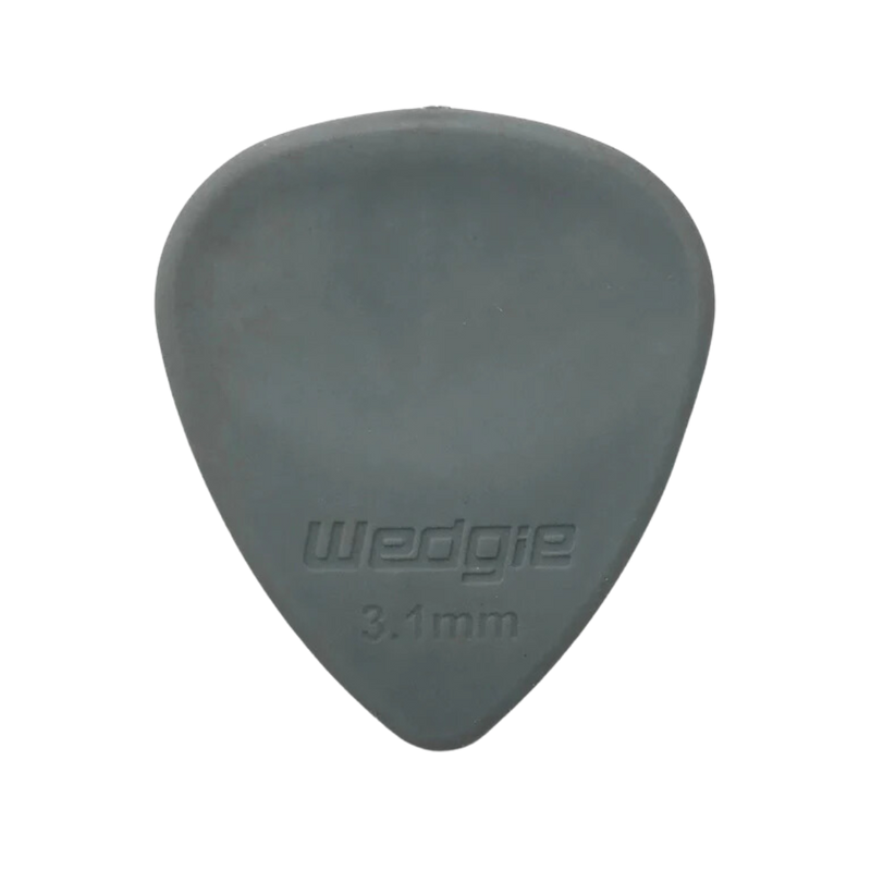 Wedgie 3.1mm Medium Rubber Pick (Single)