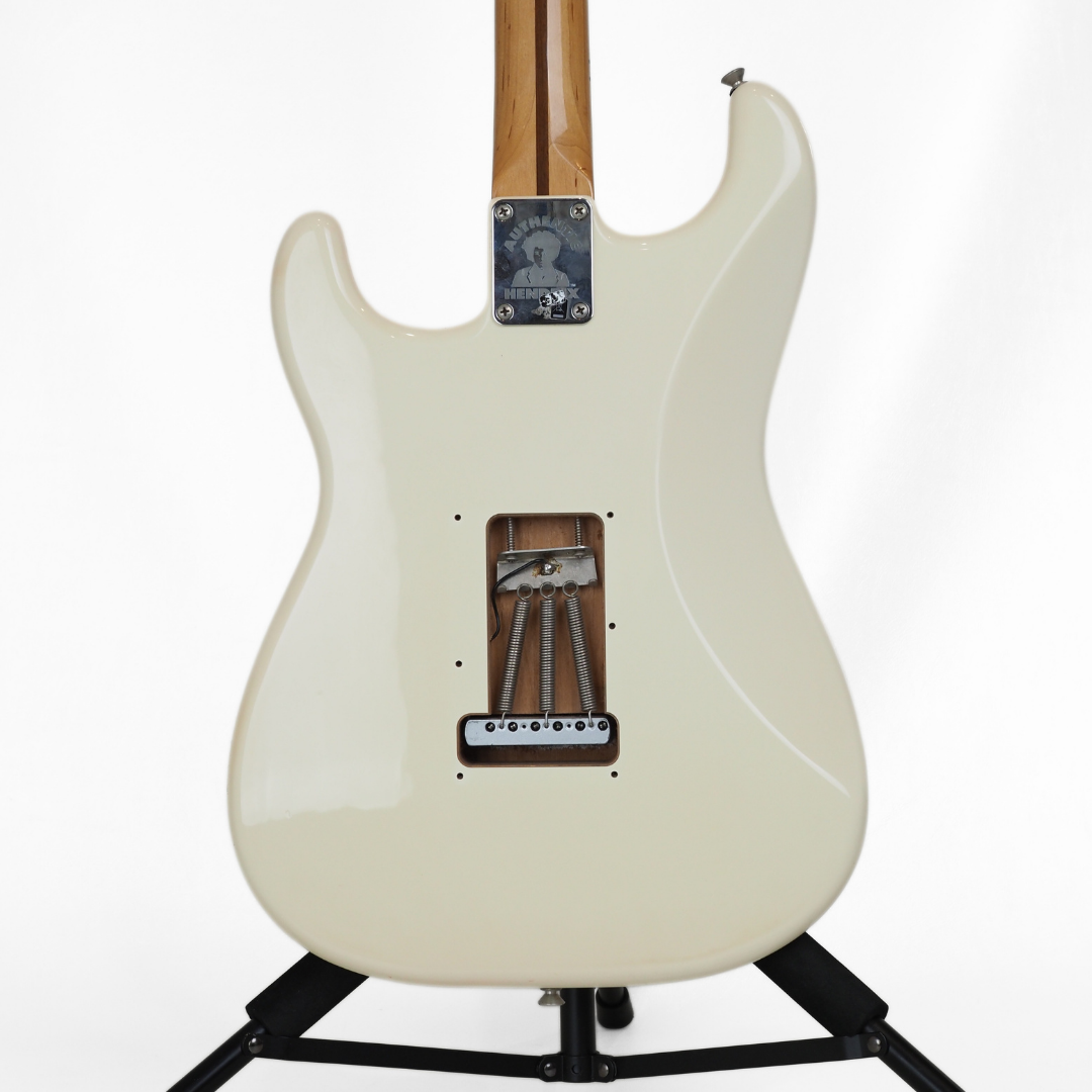 2016 Fender Jimi Hendrix Stratocaster Electric Gutiar in Olympic White