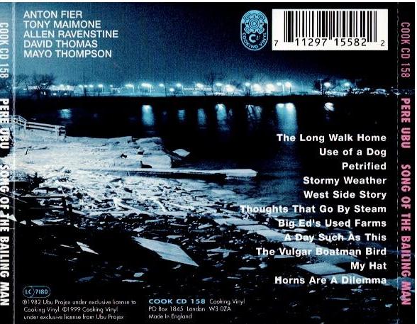Pere Ubu – Song Of The Bailing Man (CD, Album, Reissue)