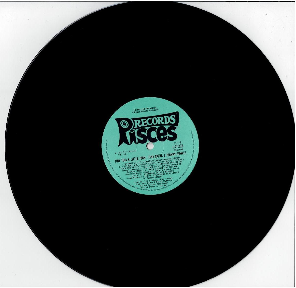 Tina Arena & Johnny Bowles – Tiny Tina & Little John (Vinyl, LP, Album)