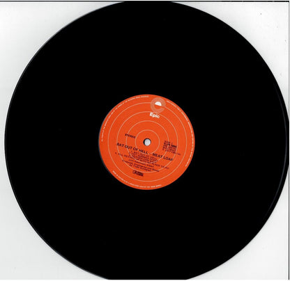 Meat Loaf – Bat Out Of Hell (Vinyl, LP, Album, Stereo, Orange Labels)