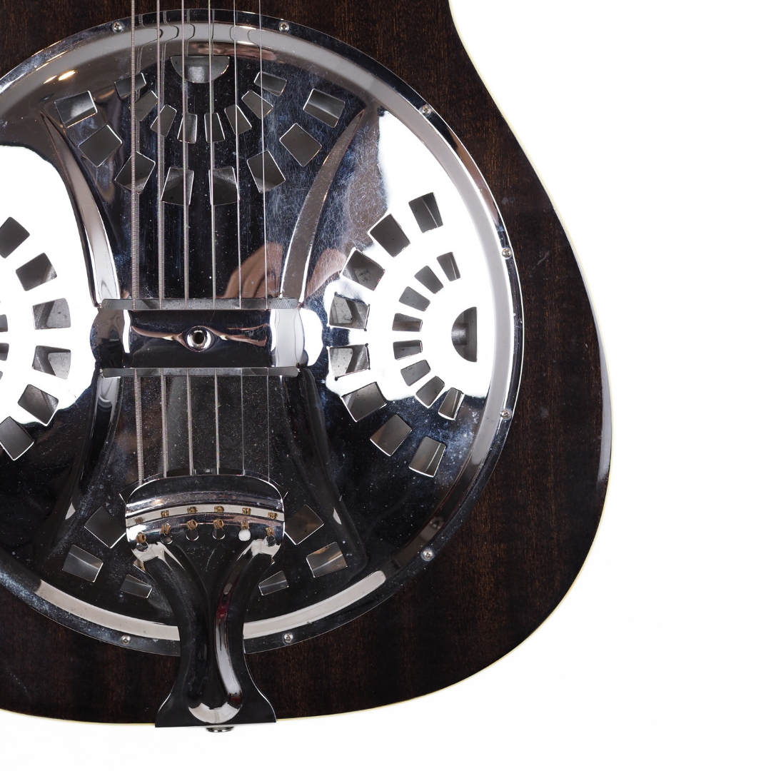Regal RD-52 Black Lightning Reissue Resonator Guitar