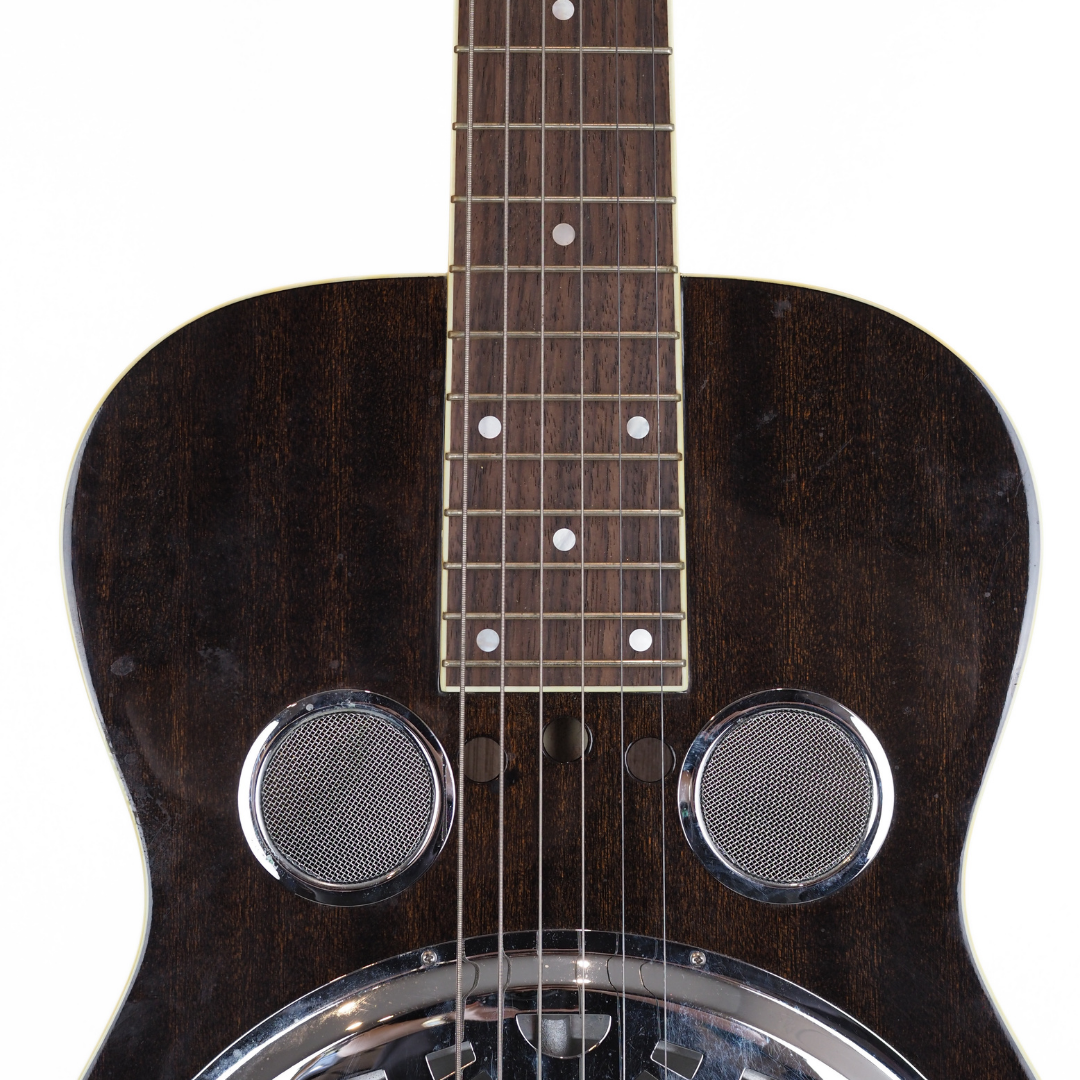 Regal RD-52 Black Lightning Reissue Resonator Guitar
