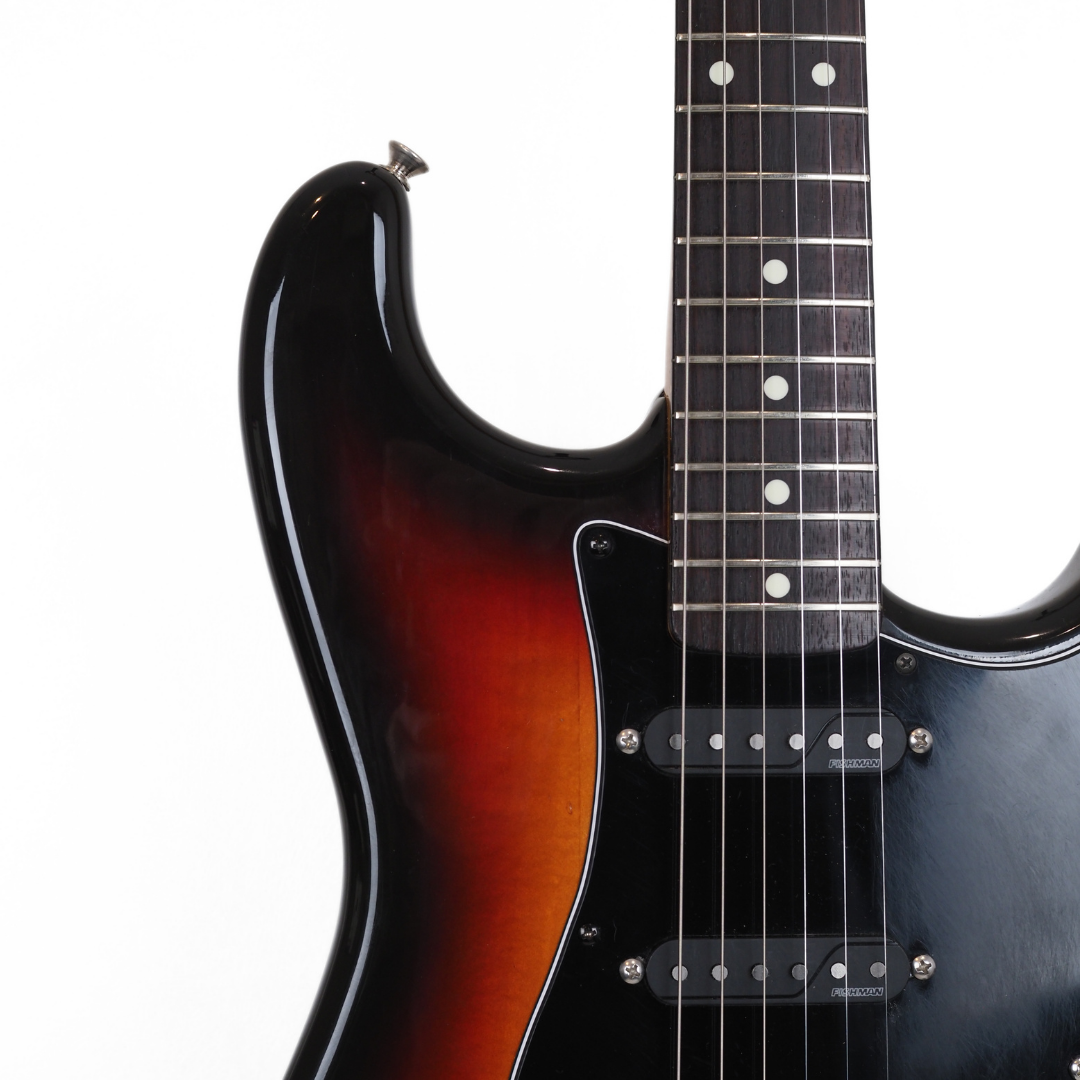 1986 Fender MIJ Stratocaster Electric Guitar (Modified + Fishman Pickups)