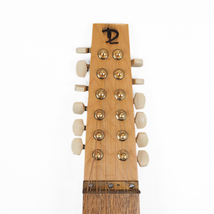Dan Lawson Custom-Made Acoustic 12-String Lap Steel Guitar