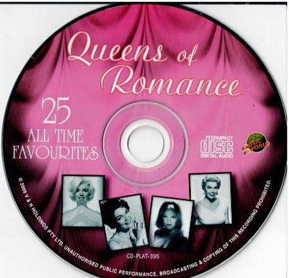 Various – Queens Of Romance (CD, Compilation)