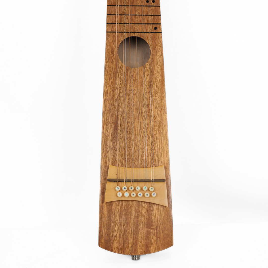 Dan Lawson Custom-Made Acoustic 12-String Lap Steel Guitar
