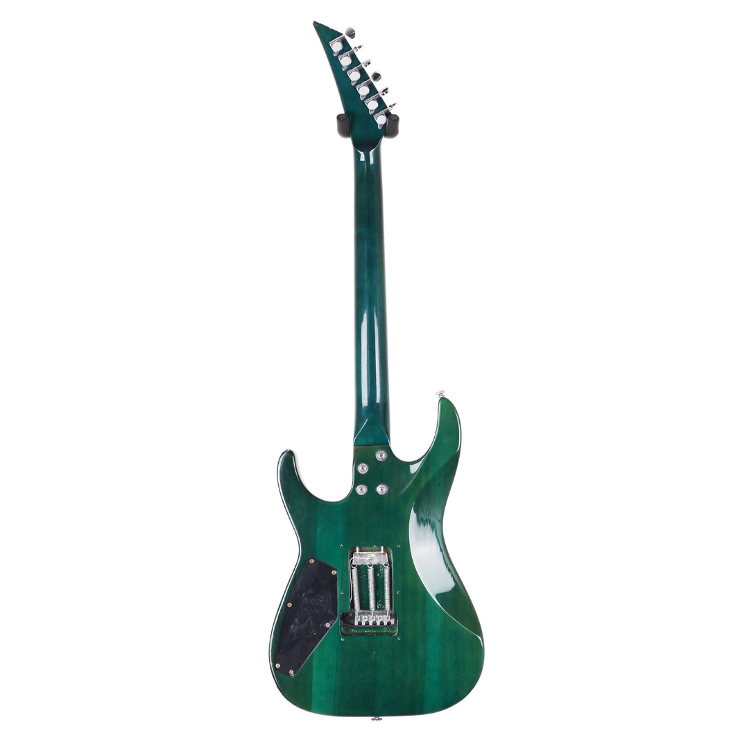 GrassRoots Electric Guitar with Floyd Rose in Gloss Green Burst