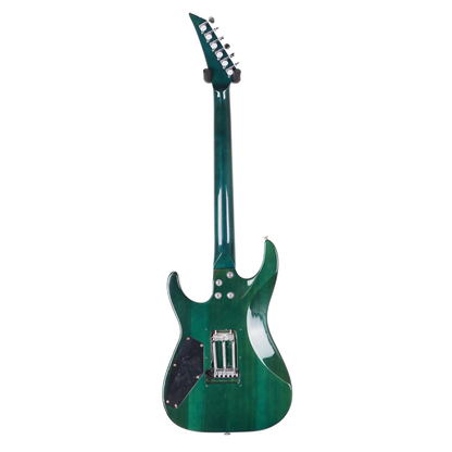 GrassRoots Electric Guitar with Floyd Rose in Gloss Green Burst