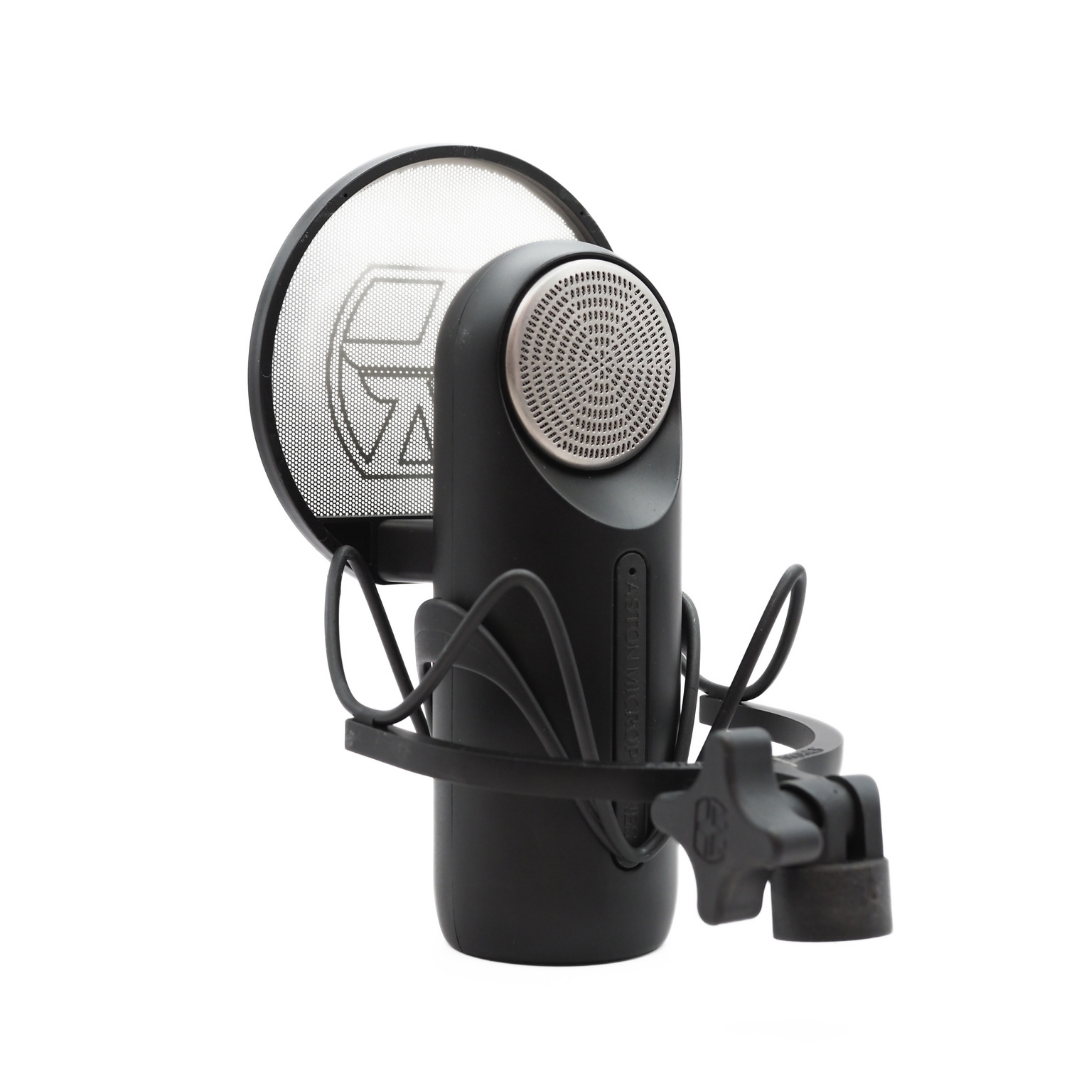 Aston Microphones Element Active Moving-Coil Studio Microphone with Shock Mount and Pop Shield
