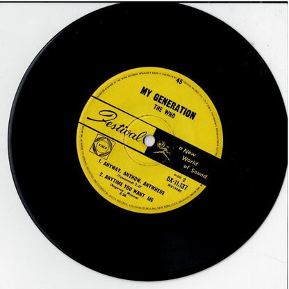 The Who – My Generation (Vinyl, 7", EP, Mono)