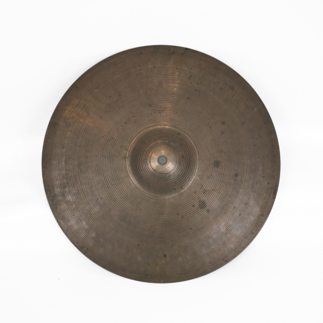 Vintage 1950s Avedis Zildjian Thin Stamp 14” Hi-Hat Cymbal